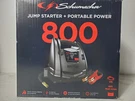 Schumacher 800 Peak Amp Jump Starter + Portable Power- SJ1583. Fixed Price $40.00.