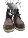 Work Boots, 6" Diehard Brown Crusader, Leather, Comp Safety Toe, Insulated. Fixed Price $134.99.