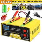 Car Battery Charger Heavy Duty 12V/24V Smart Automatic Intelligent Pulse Repair. Fixed Price $18.99.