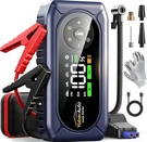 Yaberauto 9-IN-1 Car Jump Starter With Air Compressor 4500A 150PSI, Battery J.... Fixed Price $72.27.