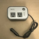 Foval 200W Power Inverter Dc 12V To Ac 110V 10% With Dual Outlets. Fixed Price $40.00.