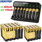 Lot Aaa Rechargeable Batteries 2800MAH 1100MAH 1.2V/ Ni-mh Lcd Smart Charger. Fixed Price $53.99.