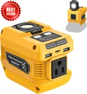 220W Power Inverter 20V Battery 110V Ac Usb Type-c 400LM Led Worklight. Fixed Price $54.99.