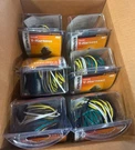Lot 6X Trailer Y-harness Connector Flat Terminal Plug 48245 20FT Hopkins. Fixed Price $31.49.