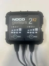 Noco GENIUS2X2 4A 2-BANK Smart Battery Charger 6V 12V Lead Acid Lithium. Fixed Price $55.00.