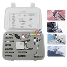 15 Pcs Snap On Feet For Singer,brother,janome,elna,kenmore Low Shank Sewing. Fixed Price $20.69.