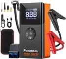 Portable Car Jump Starter With Air Compressor, 4000A 180PSI Battery. Fixed Price $258.99.