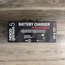 Noco GENIUS5 6V/12V 5A Smart Battery Charger, Trickle And Maintainer. Fixed Price $59.99.