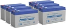 Power Sonic PS-1270 Volt Ah Sla Battery .250 F2 Terminal 6 Pack. Fixed Price $111.00.