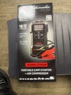 Schumacher Electric Car Battery Jump Starter And Power Pack, Air Compressor. Fixed Price $79.99.