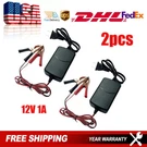 Car Battery Charger Maintainer Trickle Rv Fits Motorcycle Atv Auto Truck 12V 1A. Fixed Price $7.90.