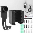 Zekrom Ev Charger Holder Wall Mount Kit For Sae J1772 Connector, J-hook Black. Fixed Price $22.54.
