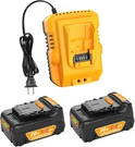 20V 6.0AH Battery For Dewalt Max DCB112 Charger 2PACK. Fixed Price $134.99.