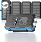 Solar Charger Power Bank 49800MAH With Built-in Cables & 3 Foldable Panels, Pd. Fixed Price $85.57.
