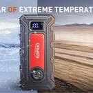 Kopuo 6000A Jump Starter, 12V Car Battery Up To 9.0L Gas & 7.0L Di. Fixed Price $150.00.