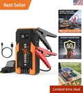High-performance 3000A Jump Starter & Power Bank With Lcd Display And Usb Ports. Fixed Price $57.00.