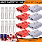 2-4PCS 175A Battery Plugs Quick Disconnect Jumper Cable Connectors Winch. Fixed Price $22.22.