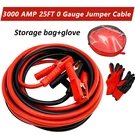 25FT Jumper Cables Gauge 3000AMP,AUTOMOTIVE Booster For Car Van. Fixed Price $45.91.