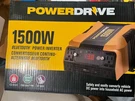 Powerdrive 1500W Bluetooth Inverter Convertiseur Continu-alternatif Bn. Fixed Price $125.00.