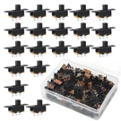 100 Pcs 0.5A 50V Dc 3 Pin On/off 2 Position Panel Mount Micro Slide Switch. Fixed Price $16.52.