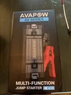 Avapow Car Jump Starter 4000A Peak 27800MAH Battery Portable Power. Fixed Price $100.00.