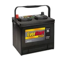 Everstart Value Lead Acid Automotive Battery, Group Size 35 12 Volt, 640 Cca. Fixed Price $199.99.
