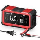 12V/24V Smart Battery Charger 16A/8A With Pulse Repair & Lcd Display For Car Rv. Fixed Price $44.99.