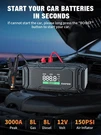 Avapow 3000A Jump Starter Air Compressor 12V Car Battery Charger Booster 160 Psi. Fixed Price $44.99.