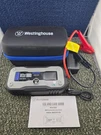 Westinghouse WSTART1000S Portable Lithium-ion Jump Starter 10000MAH Power Bank. Fixed Price $79.38.
