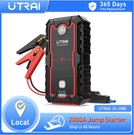 Utrai 2000A Jump Starter Power Bank 12V Car Booster Portable Emergency. Fixed Price $145.00.