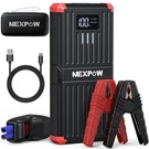 Nexpow 6000A Car Jump Starter, 12V Emergency Battery Booster With Led Display. Fixed Price $77.99.