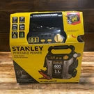 Stanley Portable Power Station J309 Jump Starter 600 Peak Amp Battery Booster. Fixed Price $99.99.