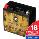 Pirate YT14B-BS High Performance Maintenance Free Sealed Agm Motorcycle Battery. Fixed Price $46.73.