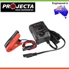 Projecta Intelli-charge 1A 12V Lithium Battery Charger 5 Stage Auto IC1000L. Fixed Price $85.40.