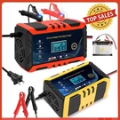 Heavy Duty Car Battery Charger 12V/24V Smart Automatic Intelligent Pulse Repair. Fixed Price $13.99.