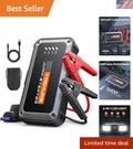 Rugged 4000A Car Jump Starter With Safety Protections - Compact & Efficient. Fixed Price $115.99.