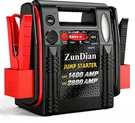 12V/24V Jump Starter - Zundian 2800/1400 Amp Heavy Duty Box, Works With .... Fixed Price $452.10.