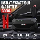 Grepro Jump Starter 10L Gas & 8.0L Diesel 3000A Battery - Black. Fixed Price $61.79.