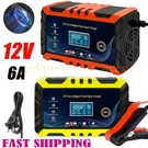 Car Battery Charger Heavy Duty Smart Display Automatic Intelligent Pulse Repair. Fixed Price $15.99.