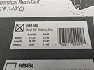 Noco HM485 Commercial Grade Battery Box For Dual Group 8D Batteries Lid!. Fixed Price $35.00.