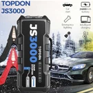 Topdon JS3000 12 Volt Car Jump Starter & Battery Tester Peak Amps. Fixed Price $132.99.