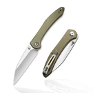 Civivi Hadros Linerlock Od Green Micarta Folding 10CR15COMOV Pocket Knife 200043. Fixed Price $46.62.