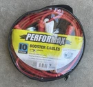 Jumper Cables / Performax 10-GAUGE Booster Post Cleaner Included. Fixed Price $20.00.