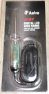 Astro Tools 3.5-60V Lcd Wide Range Digital Circuit Tester/ Light #7767. Fixed Price $37.19.
