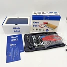 Halo Acdc Bolt 58830 Portable Battery Charger Blue New Missing Wall. Fixed Price $64.95.