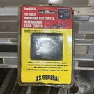 Us General 12VOLT Onboard Battery And Alternator Load Tester Pn 65928. Fixed Price $11.99.
