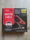 Justincase 8 Gauge 12 Foot Heavy Duty Booster Jumper Cables W/ Storage Bag. Fixed Price $19.95.