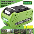 8.0AH For Greenworks G-max Volt Lithium Battery 29472 29462 29252 20202. Fixed Price $39.00.