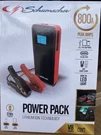 Schumacher SL1396 Power Pack Jump Starter With Lcd Display, Light, And Dual Usb. Fixed Price $89.98.