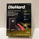 Diehard 1200 Peak Amp Jump Starter And Power Pack DH0165 Gold. Fixed Price $79.99.